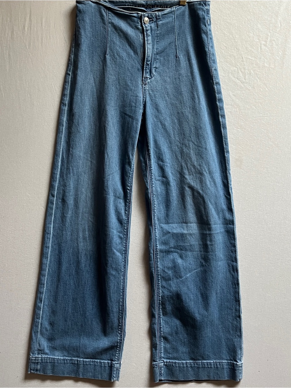 American Eagle Super High Rise Baggy Wide Leg Stretch Jeans 29